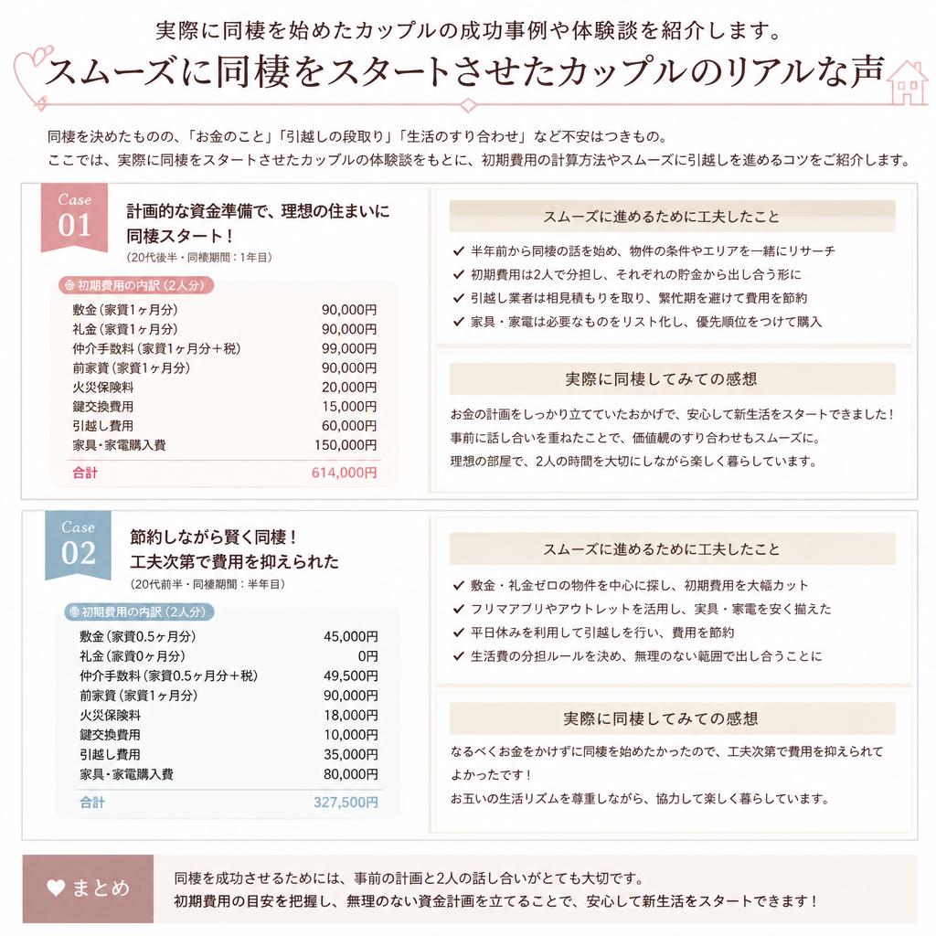 他のカップルの成功事例から学ぶ