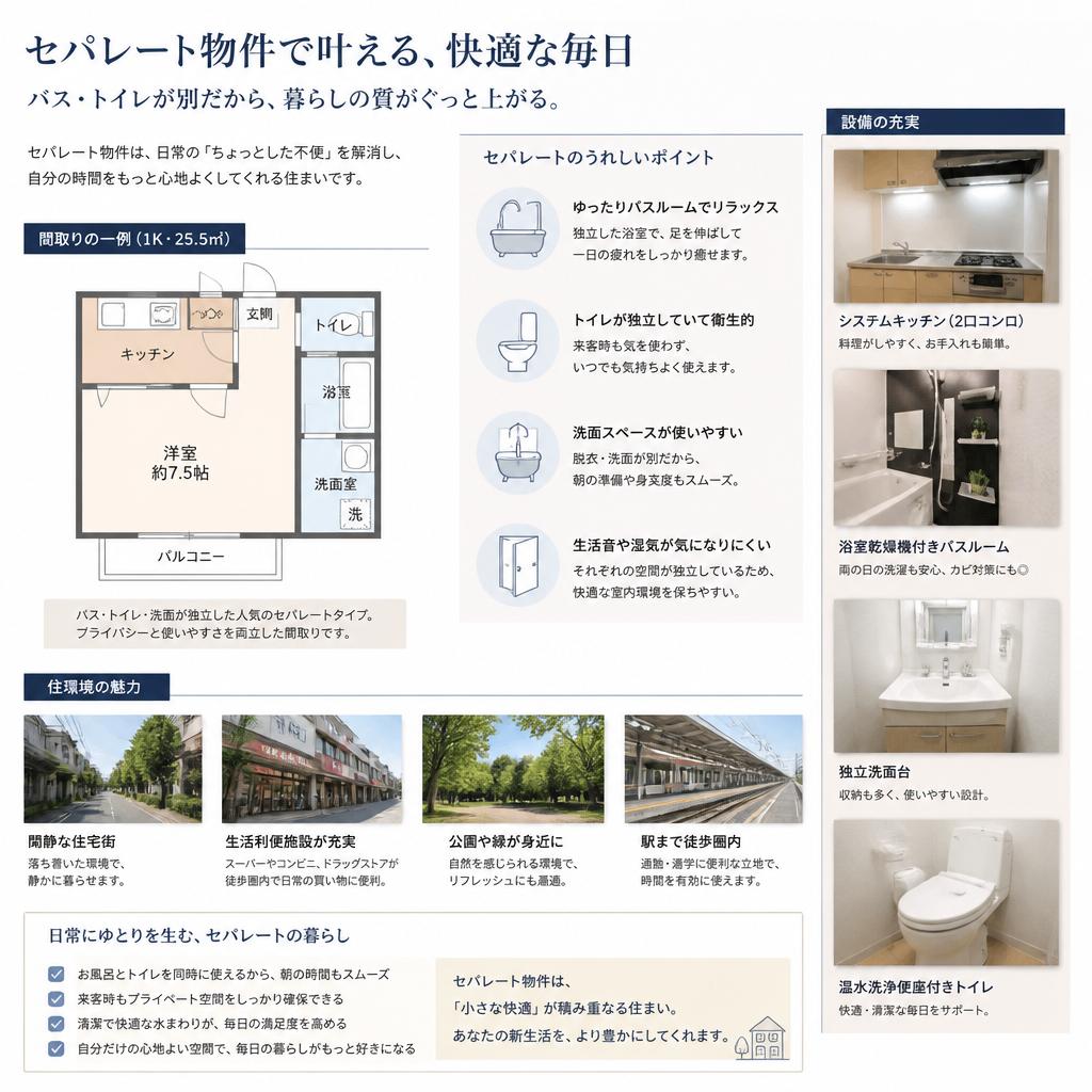 暮らしやすさのポイント