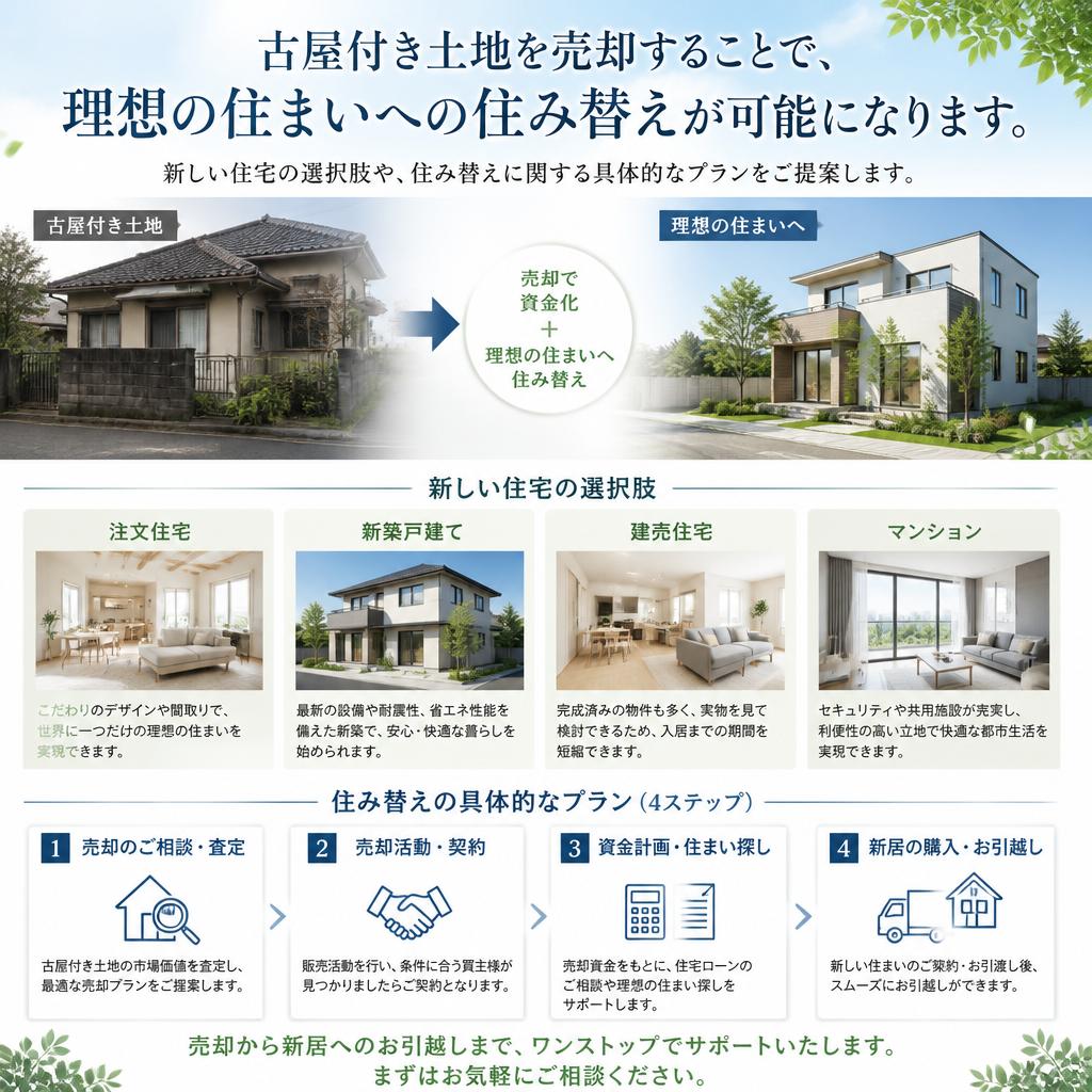住み替えの夢を実現する！