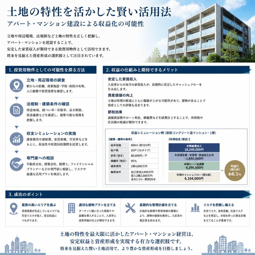 賢い土地活用法とは？